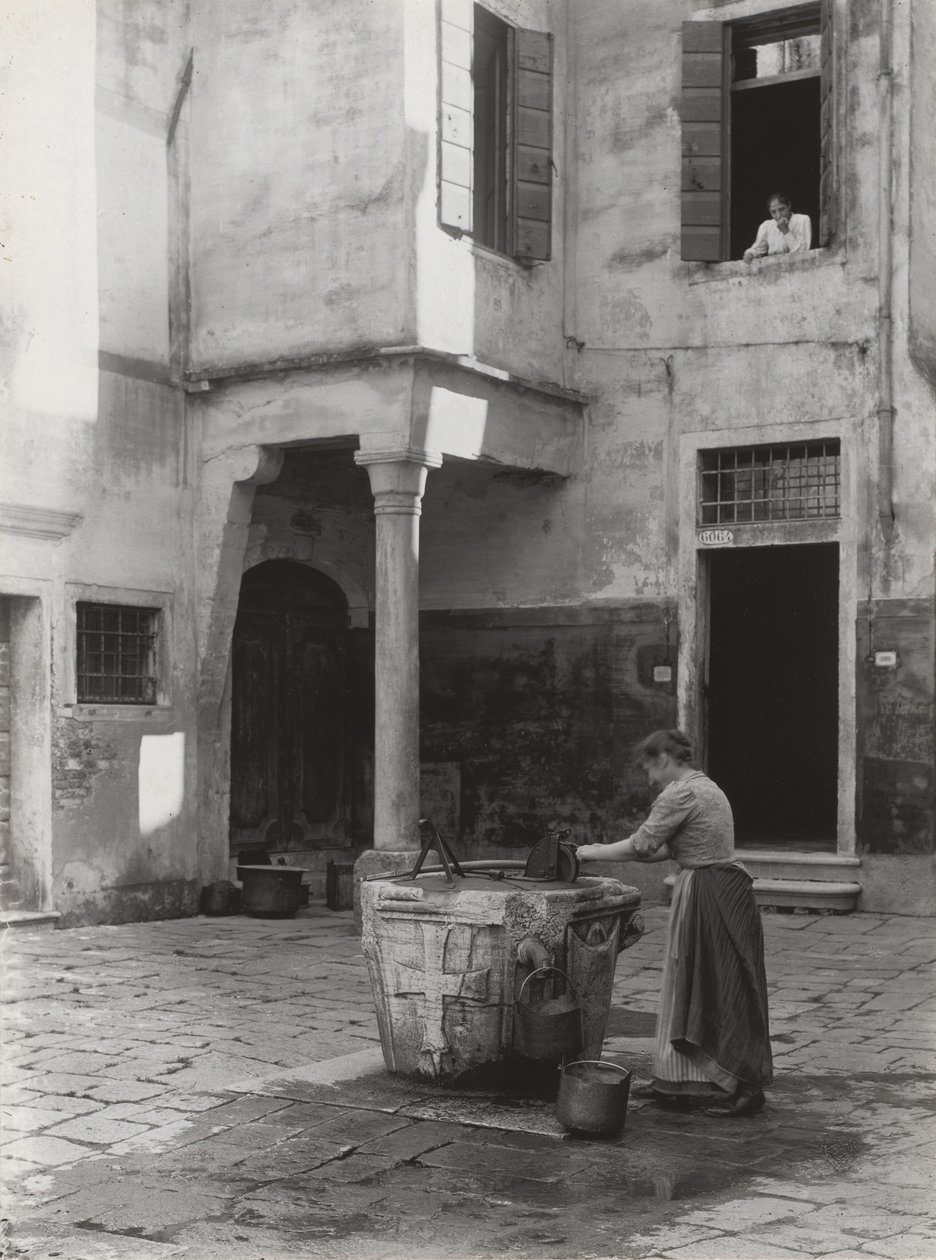 Un pozzo veneziano da Alfred Stieglitz