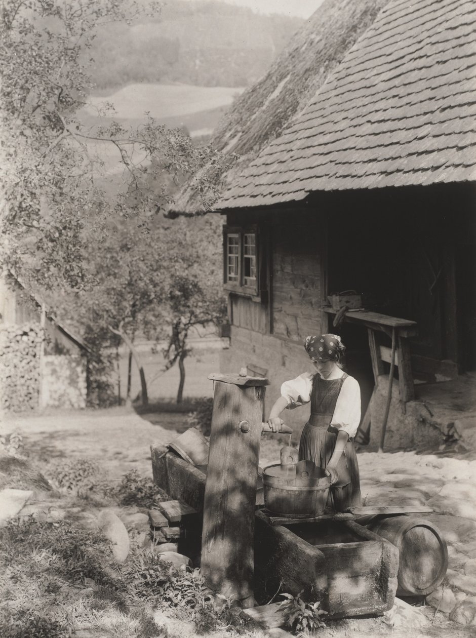 Alla pompa, Foresta Nera da Alfred Stieglitz