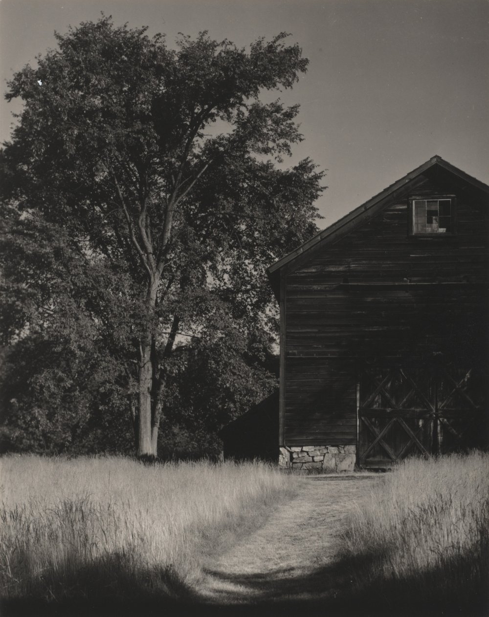 Fienile, Lago George da Alfred Stieglitz