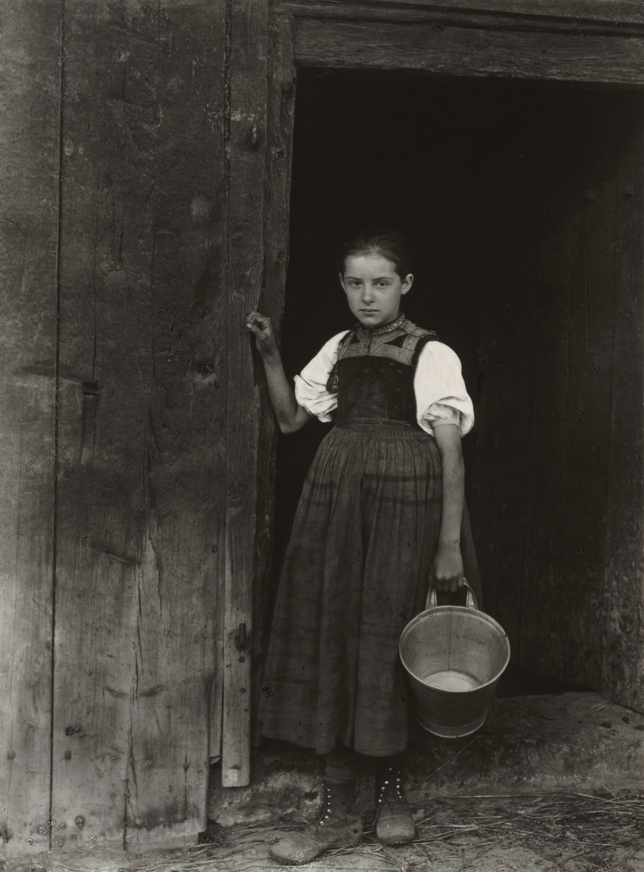 La ragazza della Foresta Nera da Alfred Stieglitz