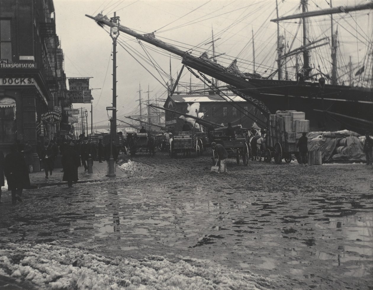 Coenties Slip da Alfred Stieglitz