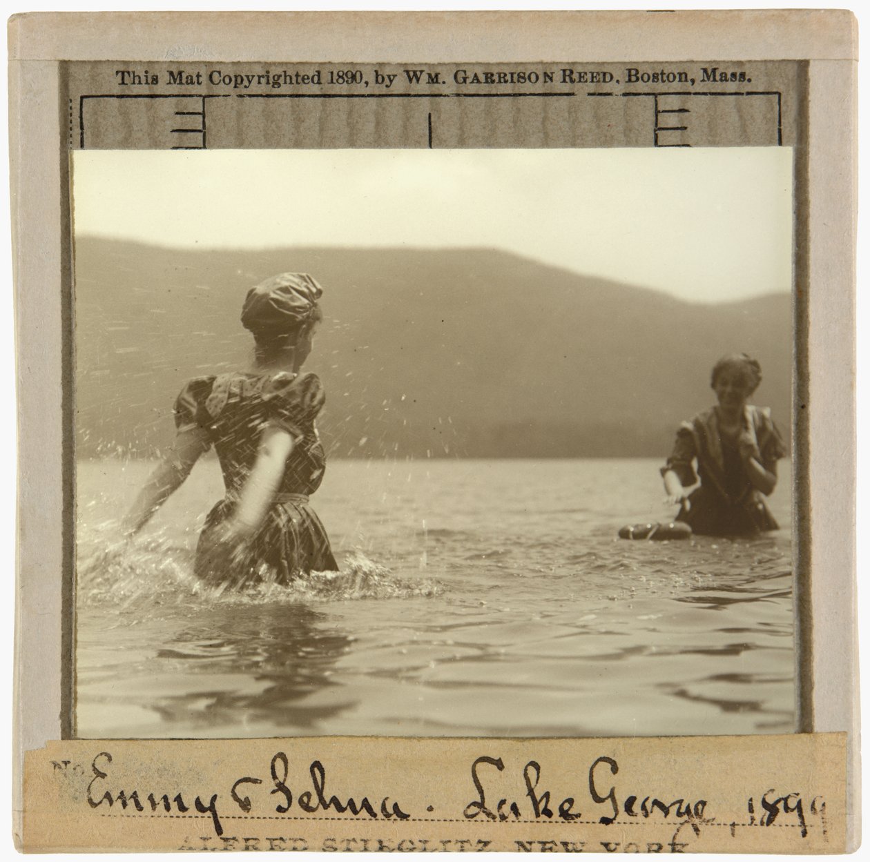 Emmy e Selma, Lago George da Alfred Stieglitz