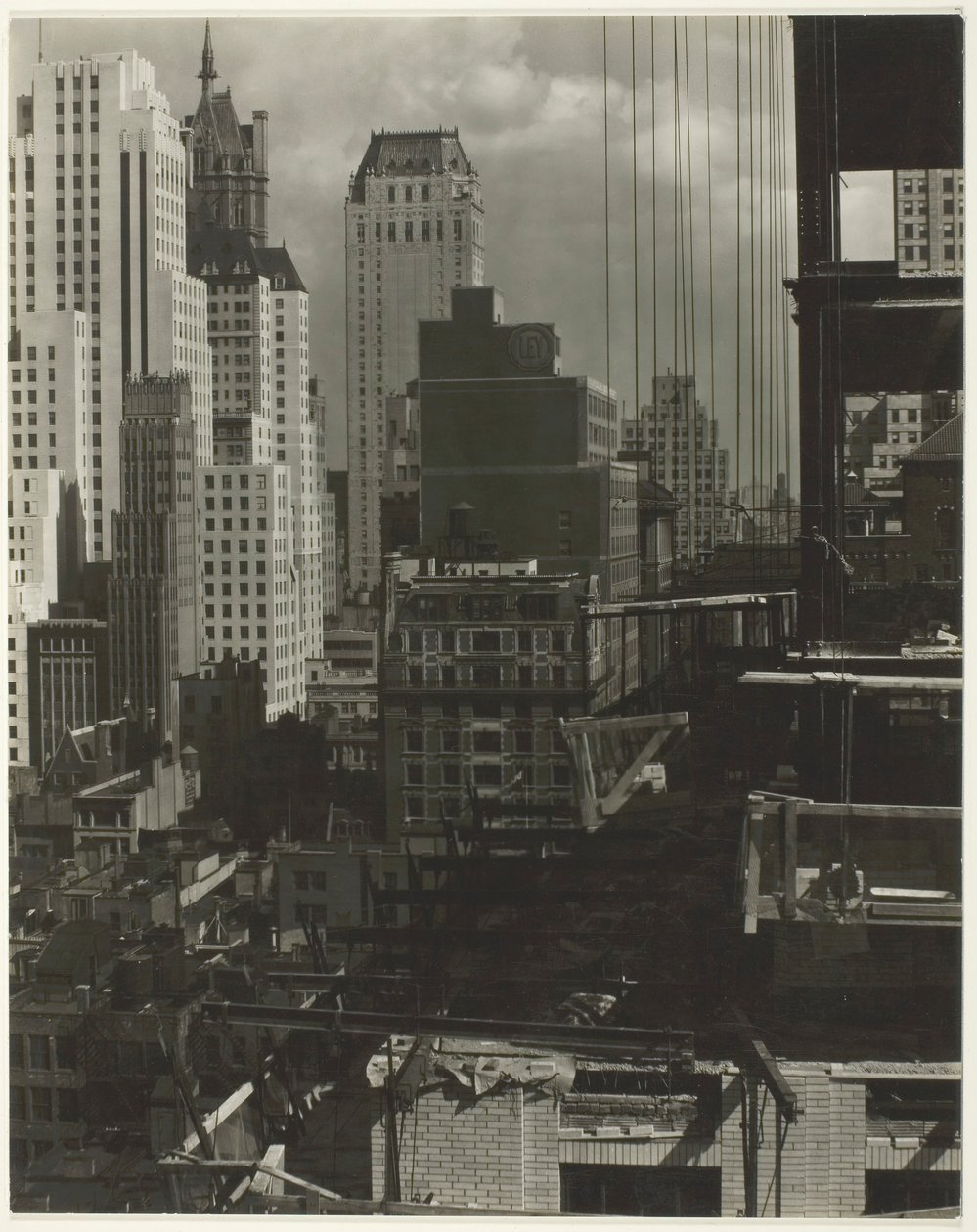 Dalla mia finestra ad An American Place, Nord, 1931 da Alfred Stieglitz