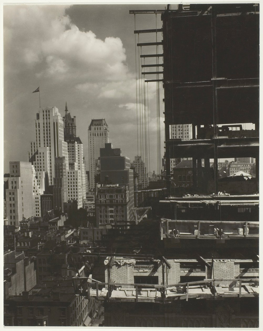 Dalla mia finestra ad An American Place, Nord, 1931 da Alfred Stieglitz
