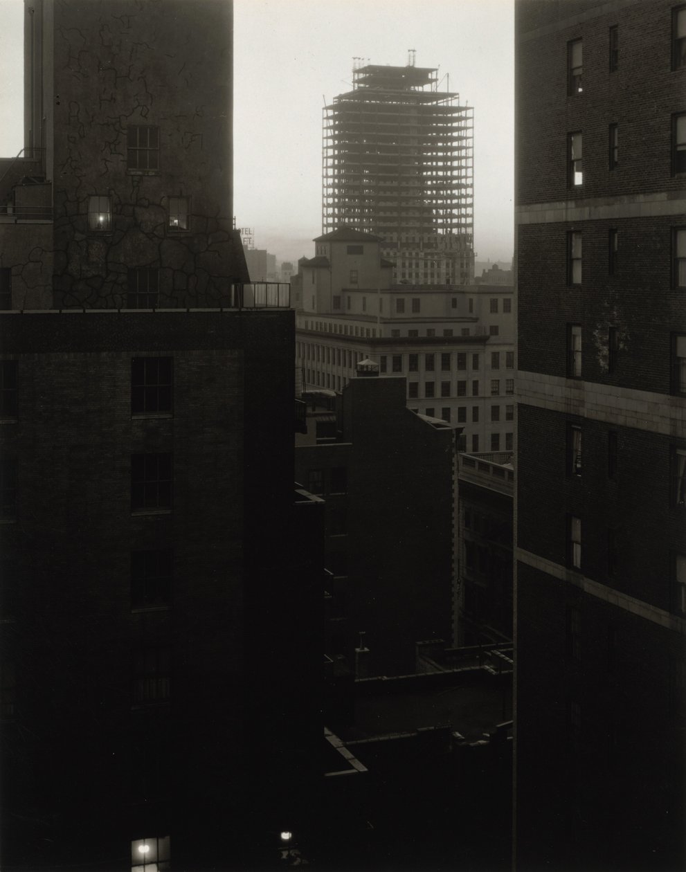 Dalla mia finestra a An American Place, nel sud-ovest da Alfred Stieglitz