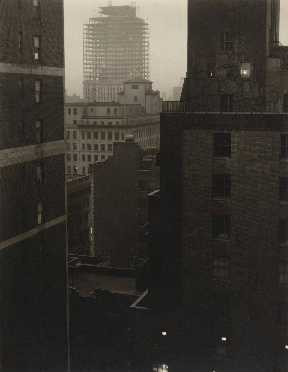 Dalla mia finestra a An American Place, nel sud-ovest da Alfred Stieglitz