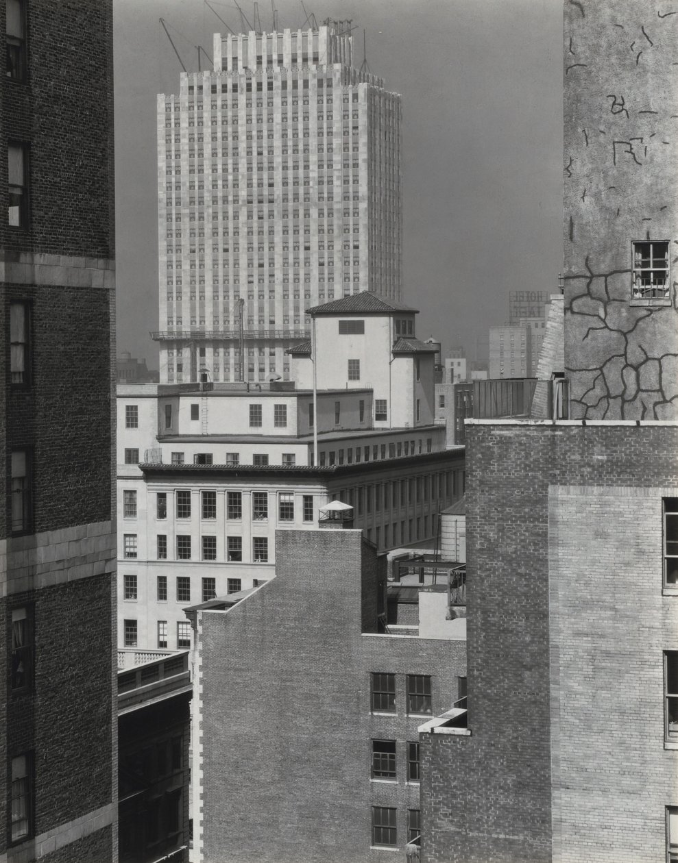 Dalla mia finestra a An American Place, nel sud-ovest da Alfred Stieglitz