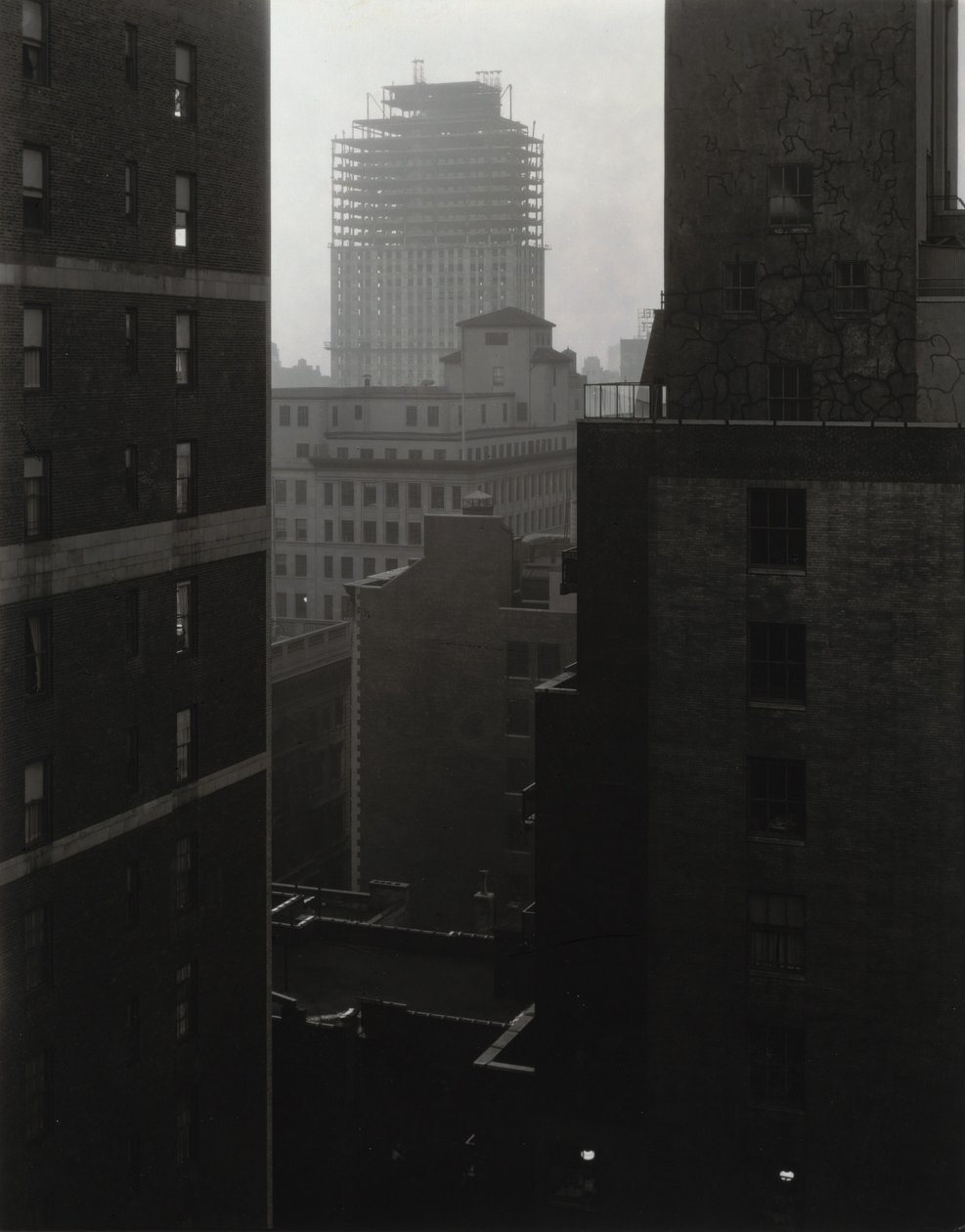 Dalla mia finestra ad An American Place, sud-ovest da Alfred Stieglitz