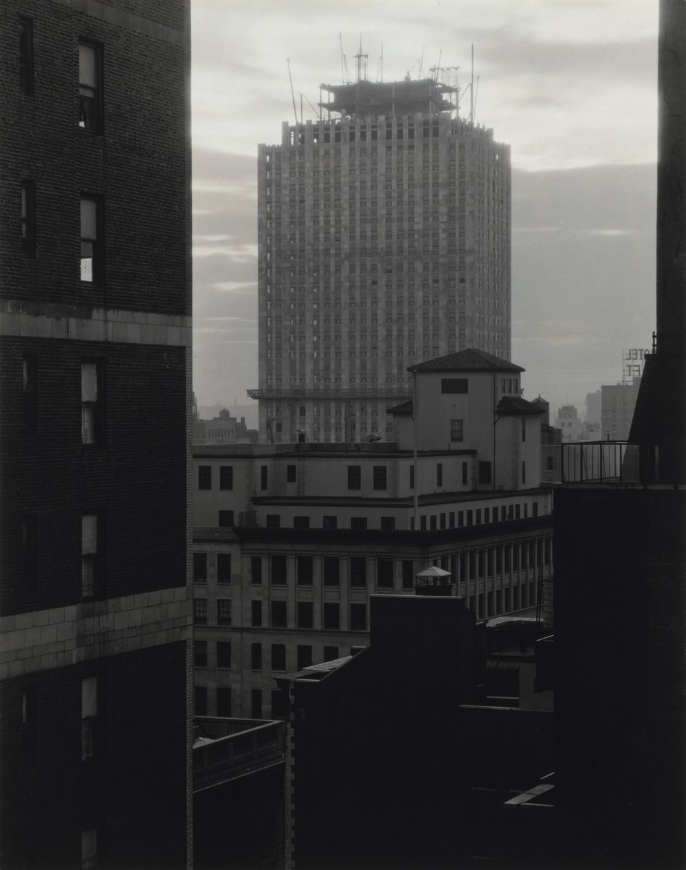 Dalla mia finestra ad An American Place, sud-ovest da Alfred Stieglitz