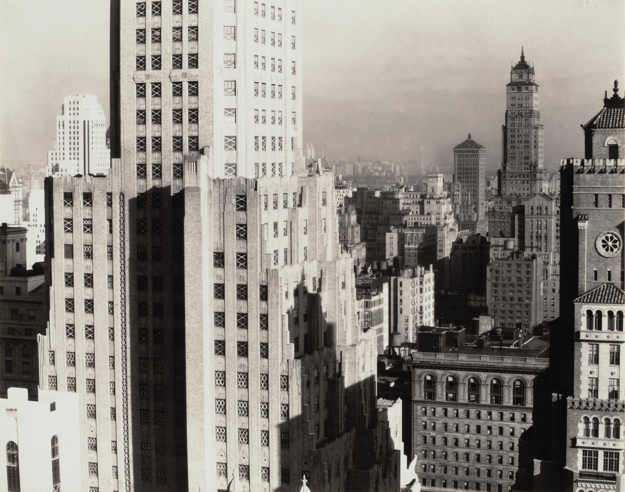 Dalla mia finestra allo Shelton, a nord da Alfred Stieglitz