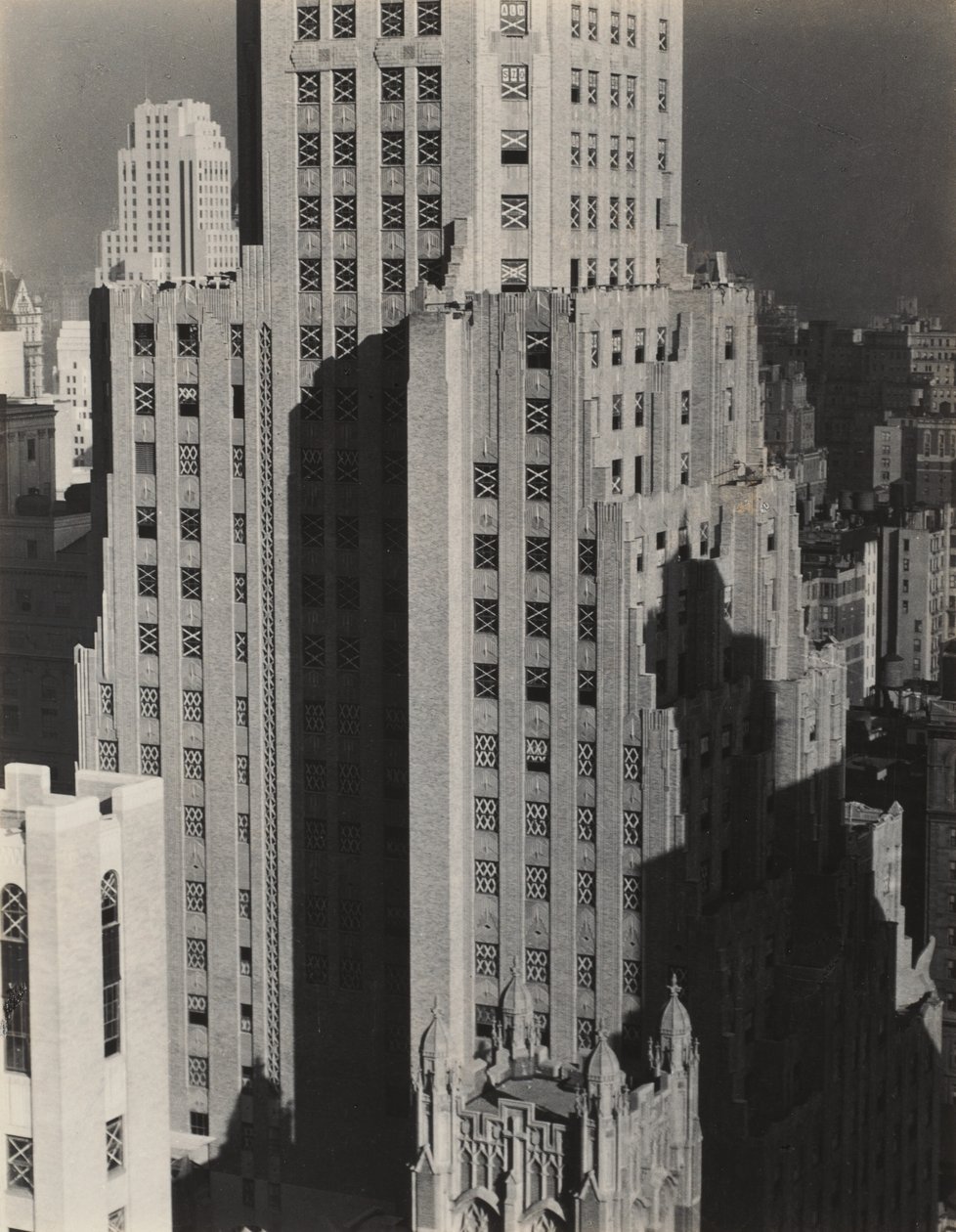 Dalla mia finestra allo Shelton, nord da Alfred Stieglitz