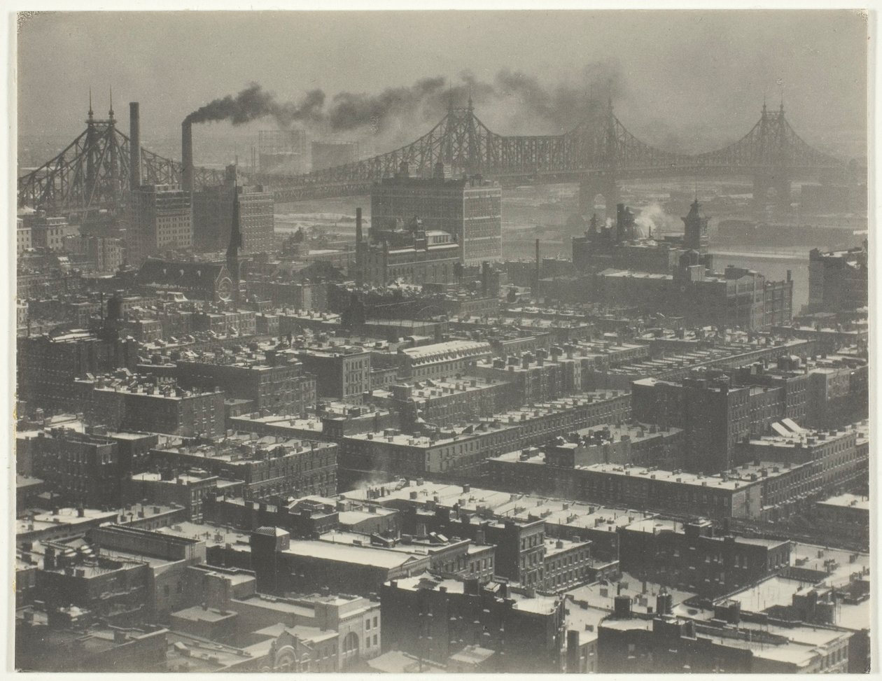 Dalla stanza "3003" - The Shelton, New York, vista nord-est da Alfred Stieglitz