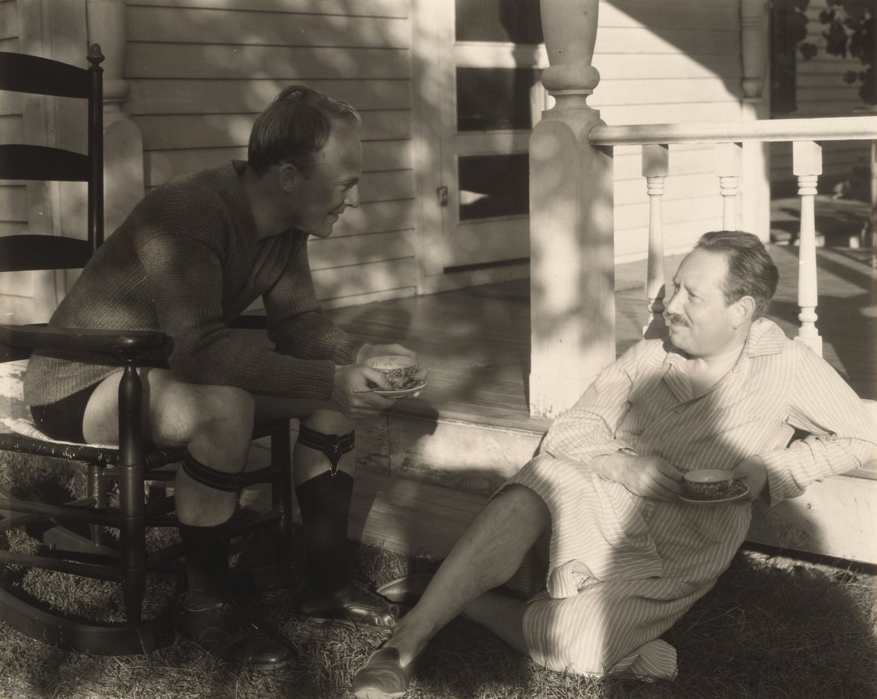 Jerome Mellquist e Paul Rosenfeld, Lake George da Alfred Stieglitz