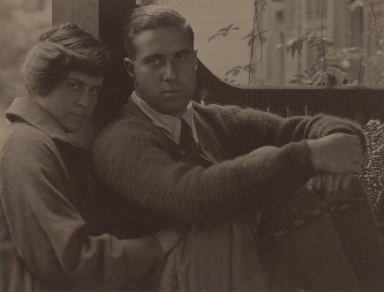 Kitty Stieglitz ed Edward Stieglitz da Alfred Stieglitz