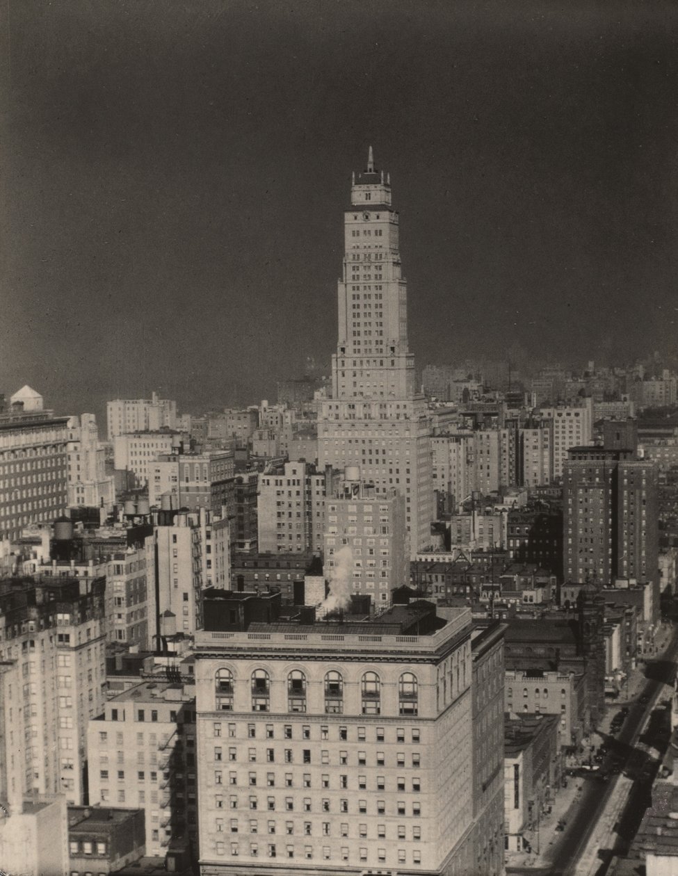 Veduta verso nord dalla stanza 3003, Shelton Hotel, New York da Alfred Stieglitz