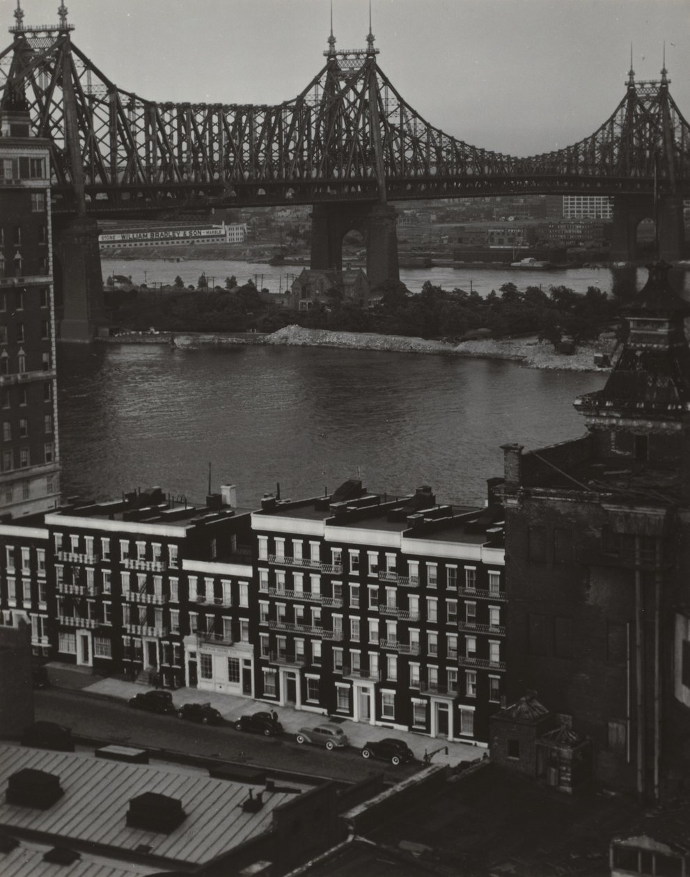 New York vista dalla 405 E 54th Street da Alfred Stieglitz