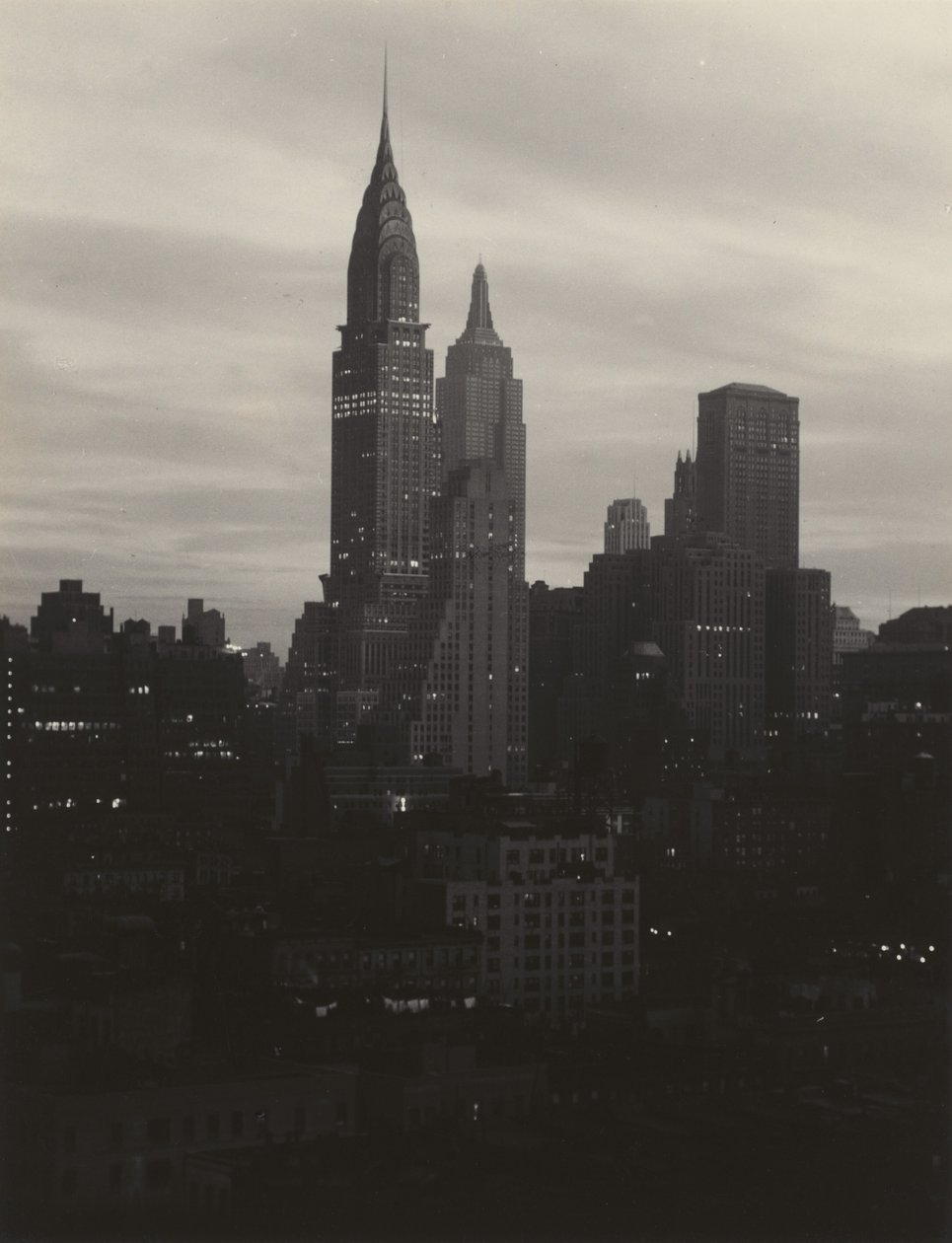 New York vista dalla 405 East 54th Street da Alfred Stieglitz