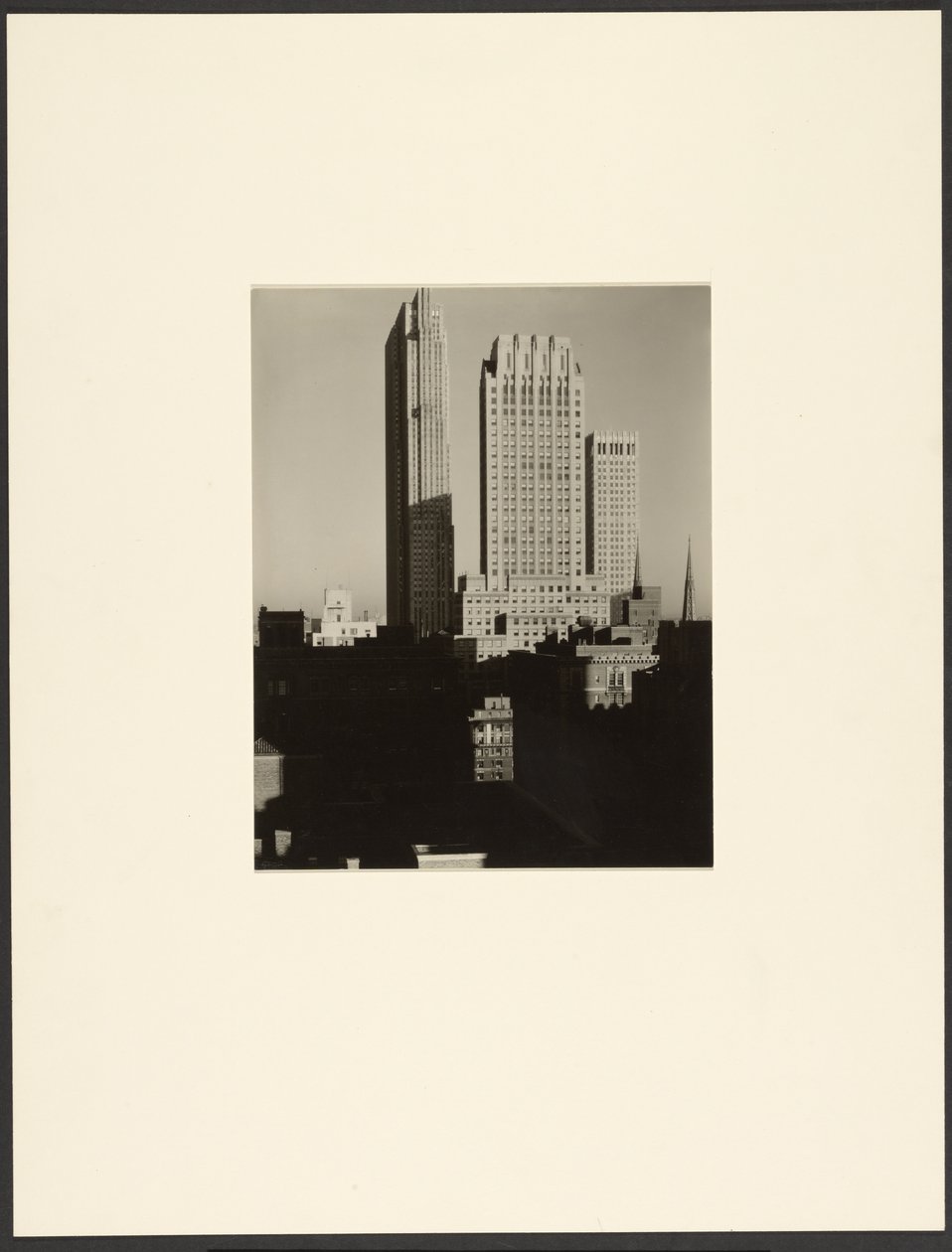 New York dalla Shelton da Alfred Stieglitz
