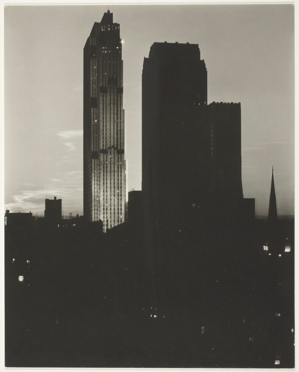 New York dalla Shelton da Alfred Stieglitz