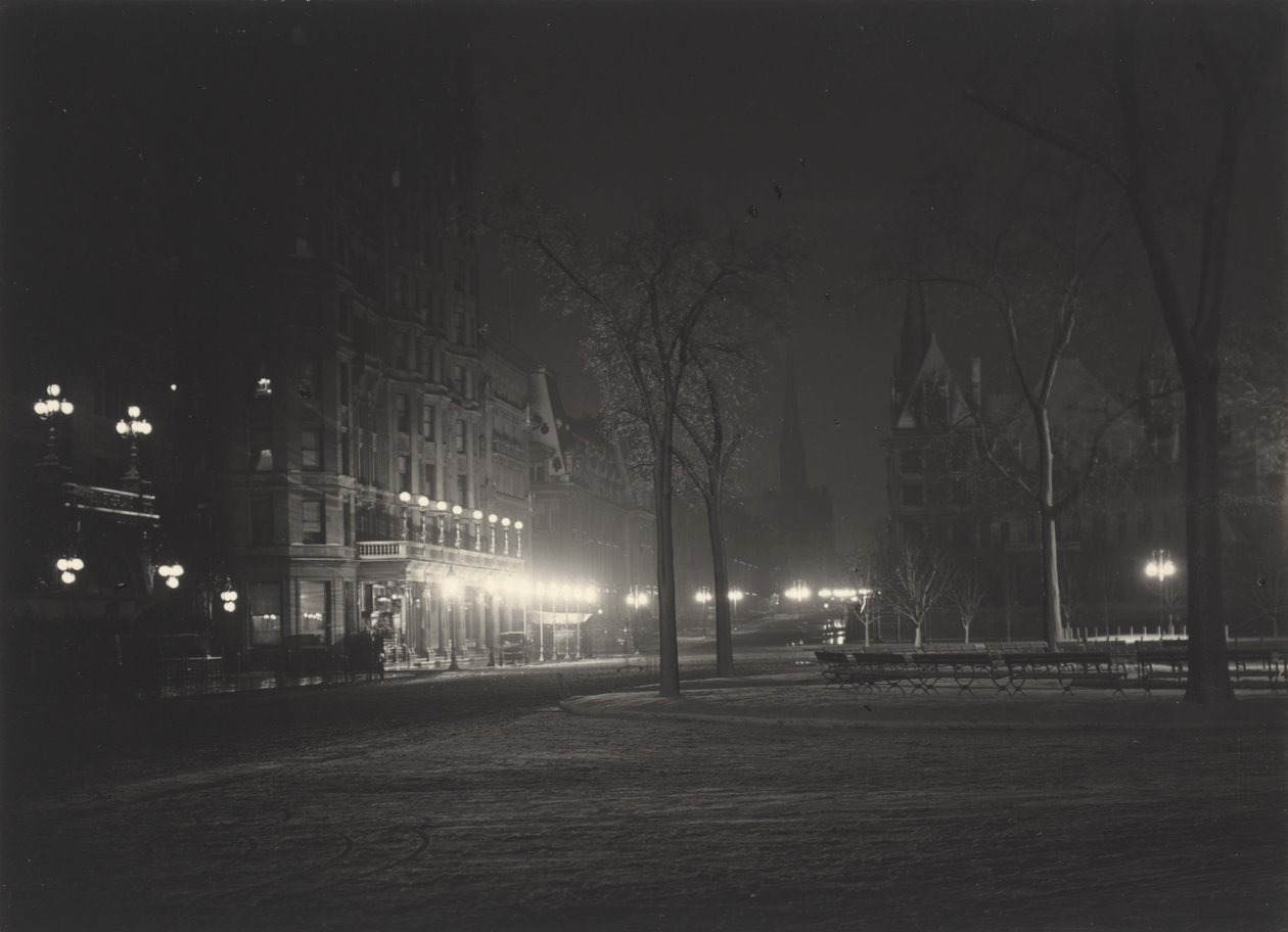Notte, New York da Alfred Stieglitz