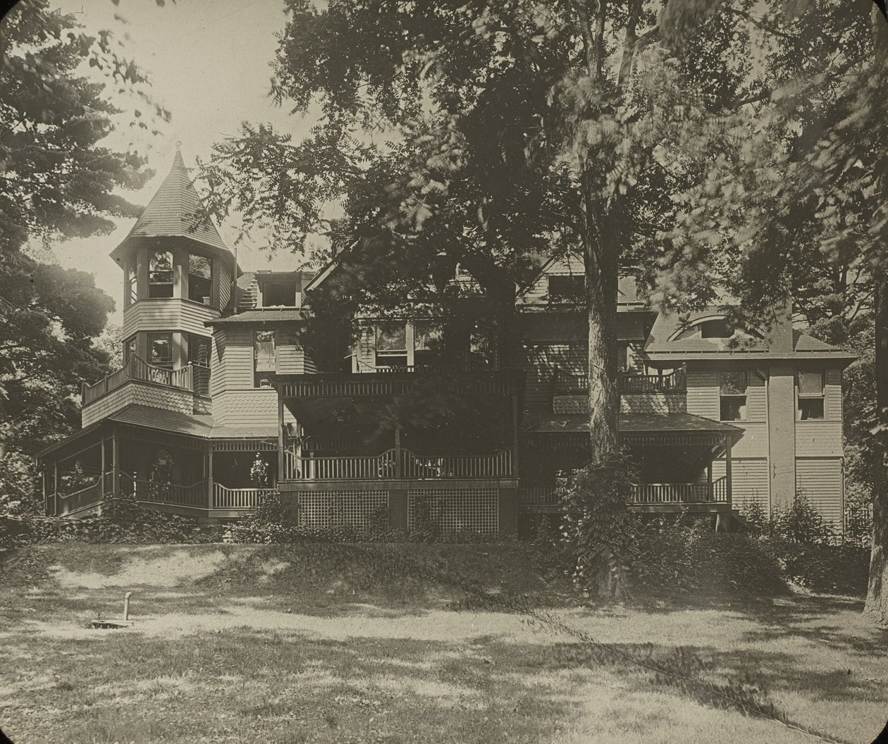 Oaklawn House, (Lato Est) da Alfred Stieglitz