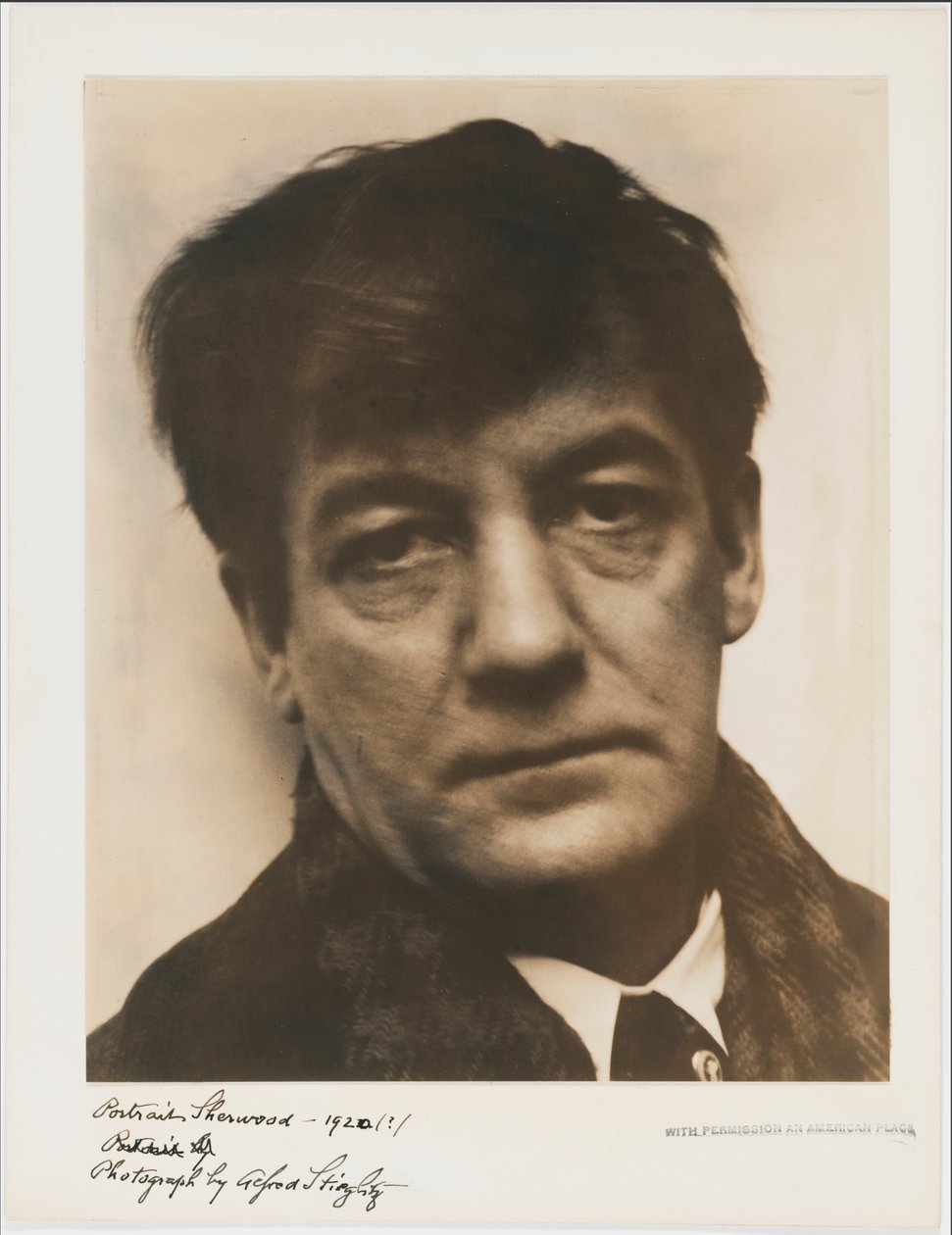 Sherwood Anderson da Alfred Stieglitz