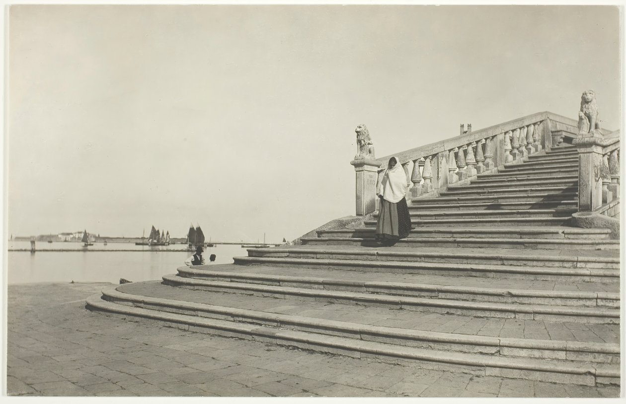 Pietre di Venezia, Chioggia, 1887, stampato 192039 da Alfred Stieglitz