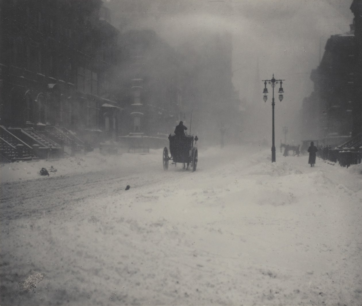 La bufera di neve, New York da Alfred Stieglitz