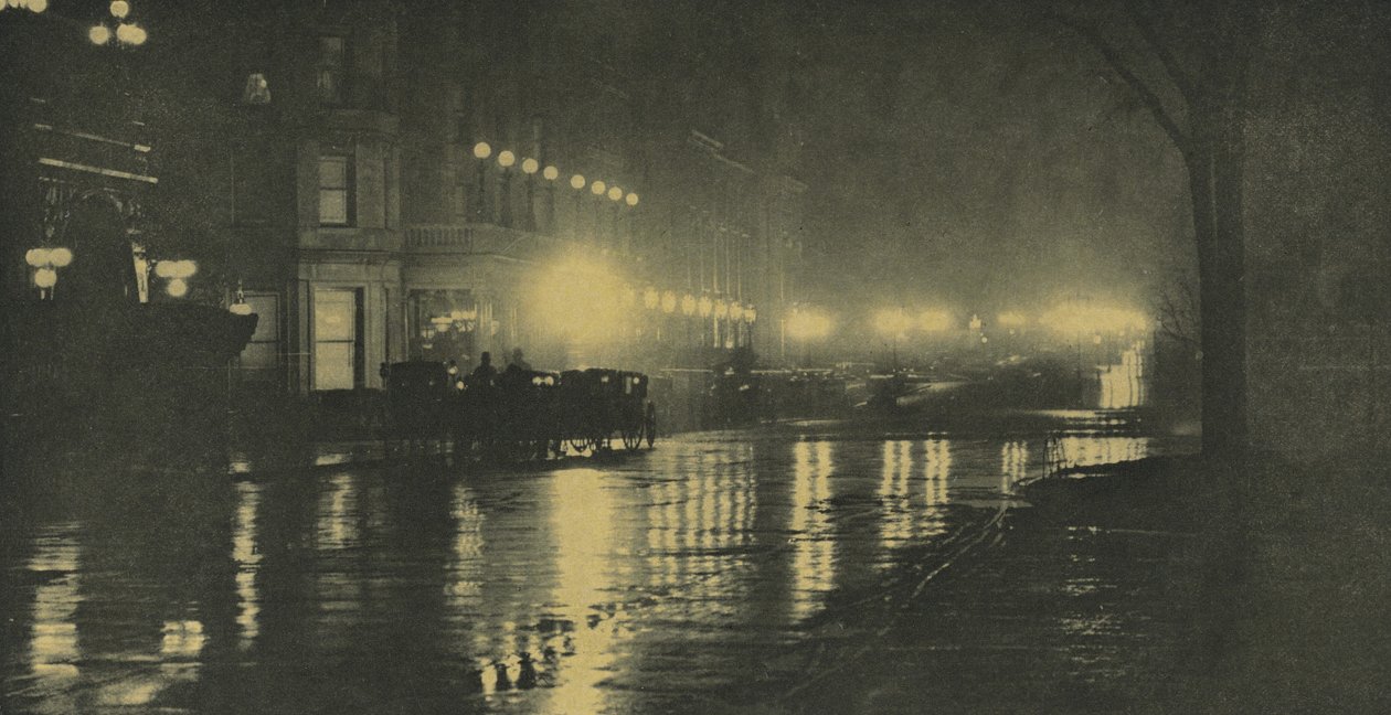 Il bagliore della notte — New York da Alfred Stieglitz