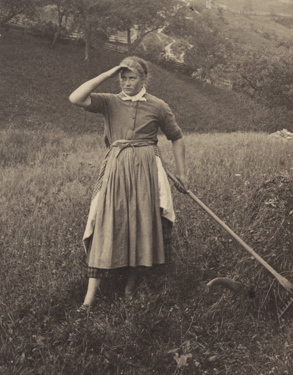 Il raccolto, Mittenwald da Alfred Stieglitz