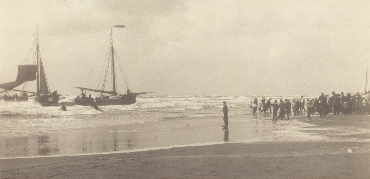 Lo sbarco delle barche da Alfred Stieglitz