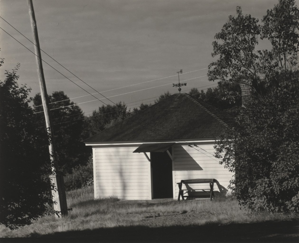 La casetta, Lago George da Alfred Stieglitz