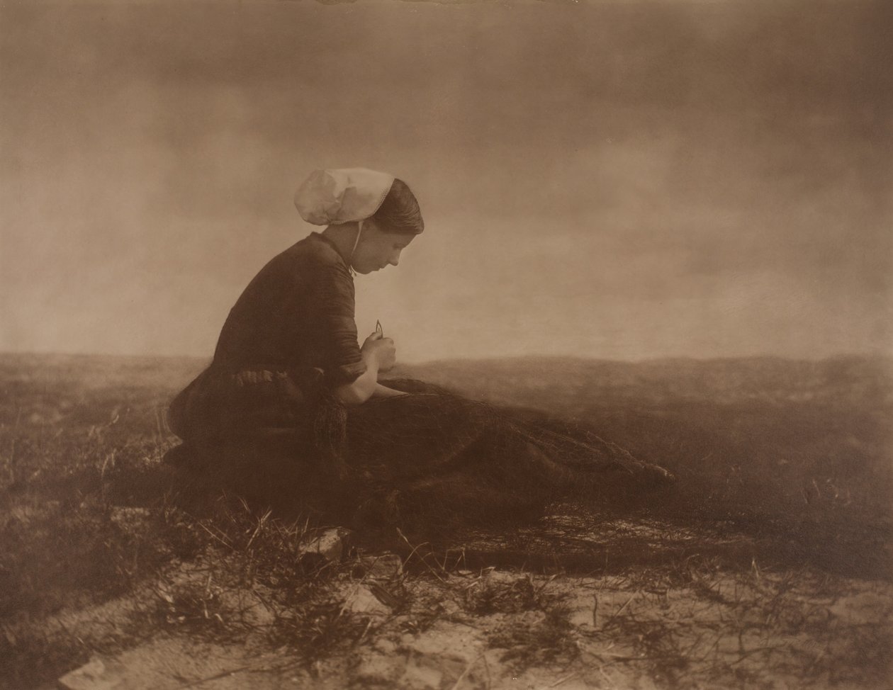 Il riparatore di reti da Alfred Stieglitz