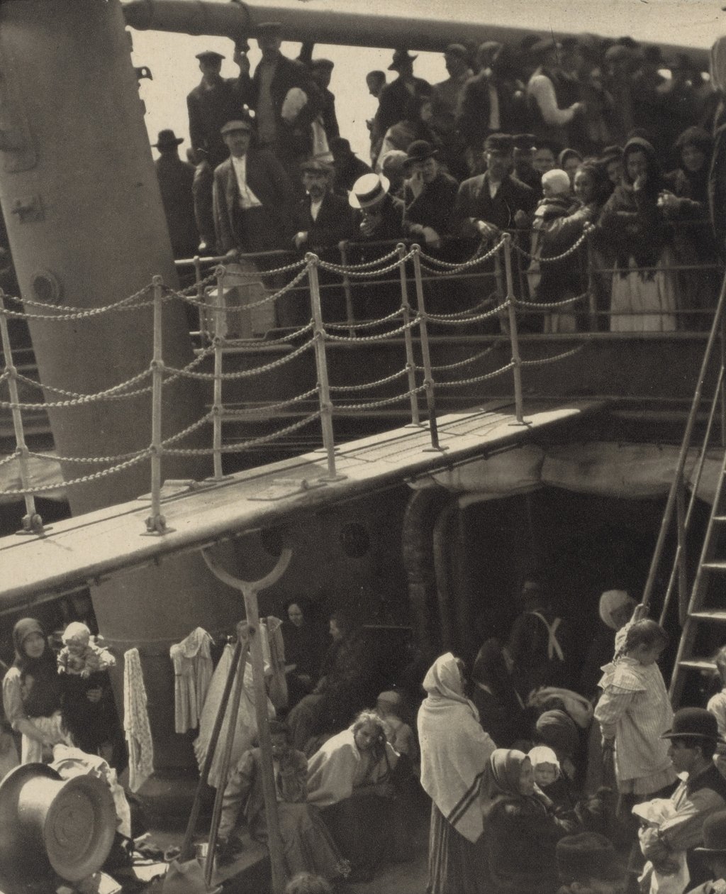 Il ponte di terza classe da Alfred Stieglitz