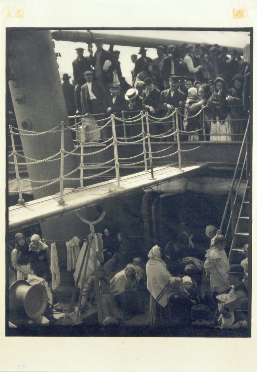 La Steerage, dalla rivista 291, n. 7-8 da Alfred Stieglitz