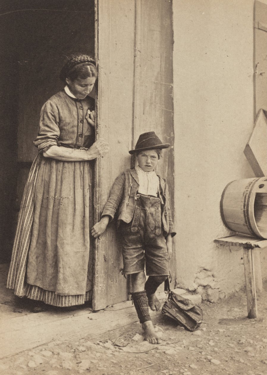 "Il fannullone", Mittenwald da Alfred Stieglitz