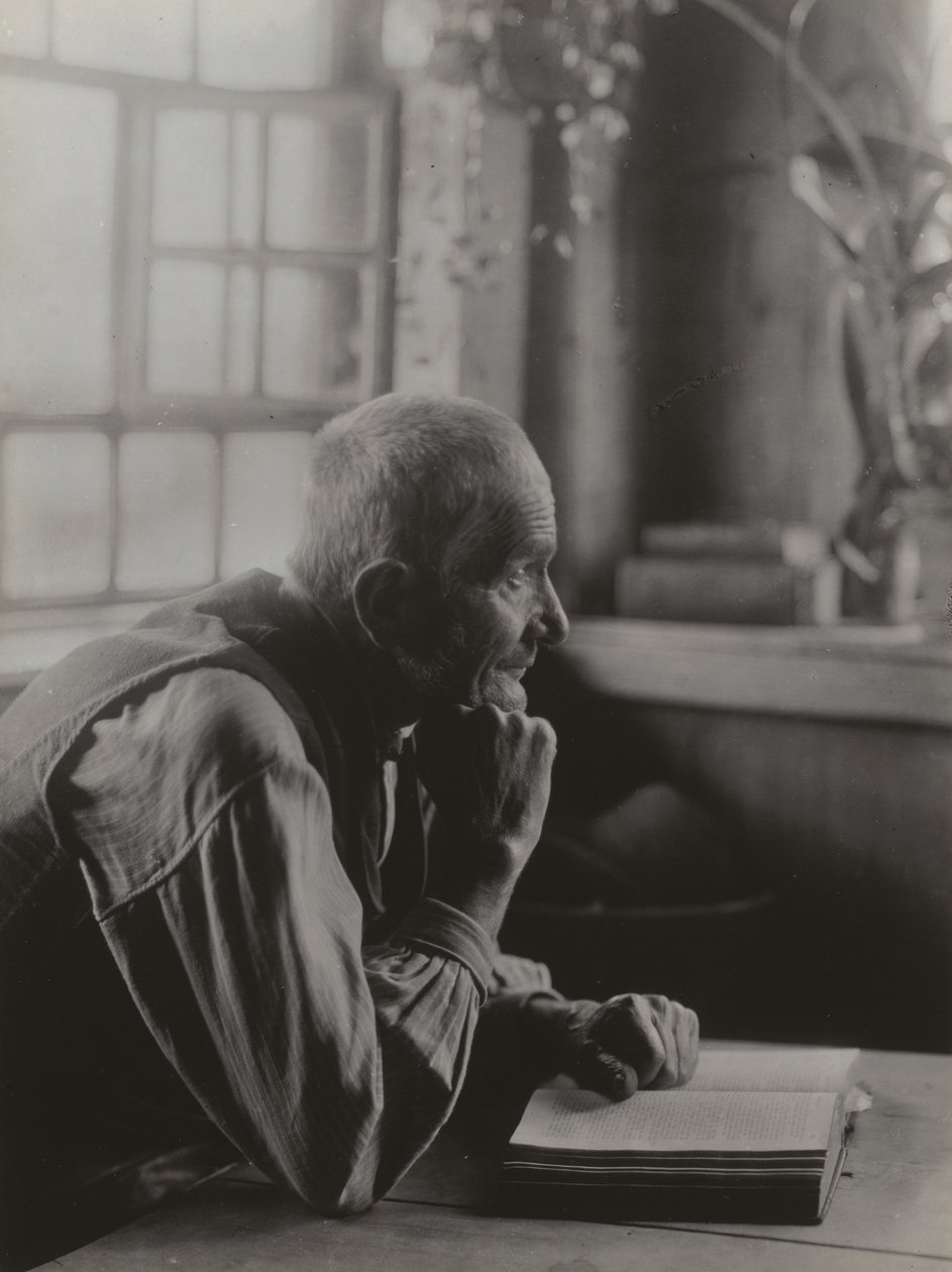 Il filosofo del villaggio da Alfred Stieglitz