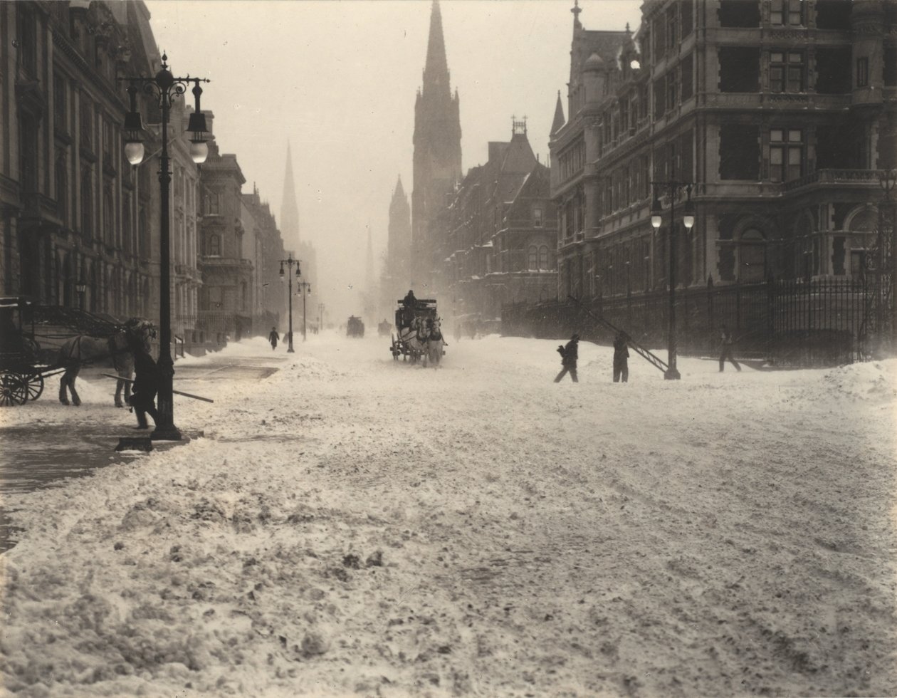 Inverno, New York da Alfred Stieglitz
