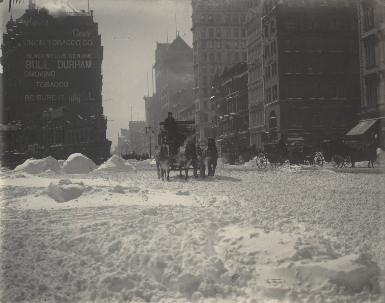 Inverno, New York da Alfred Stieglitz