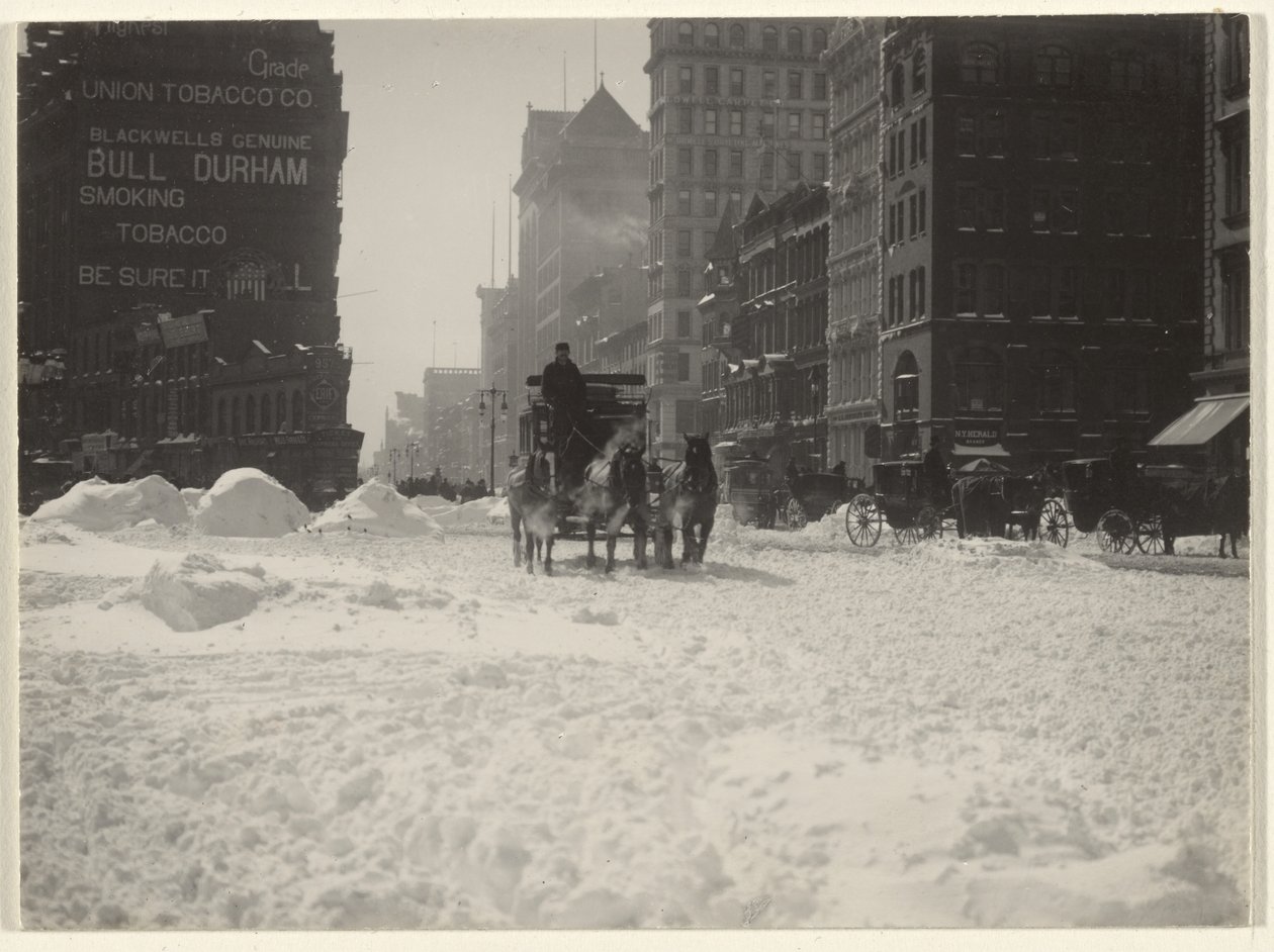 Inverno, New York da Alfred Stieglitz