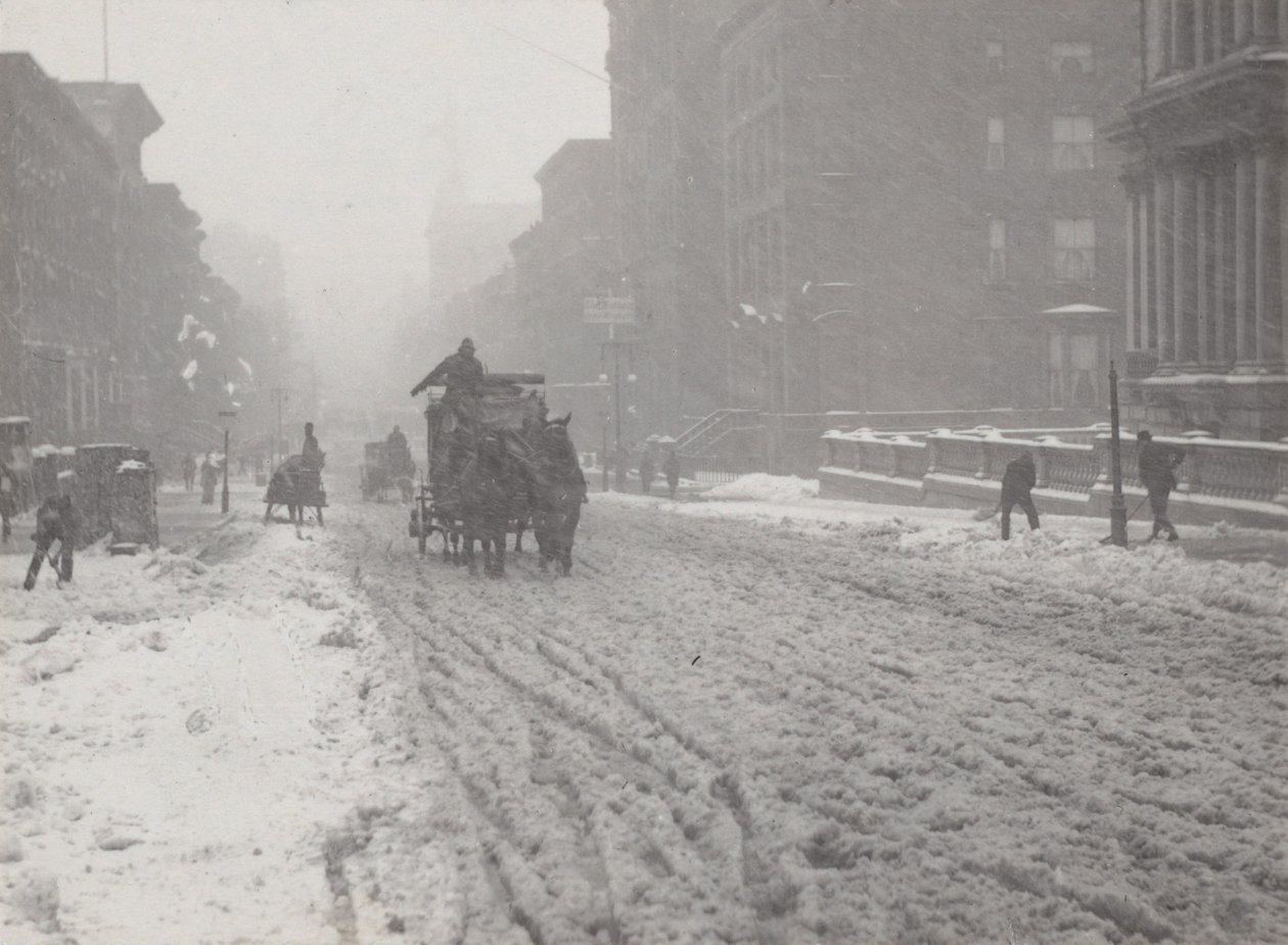 Inverno sulla Fifth Avenue da Alfred Stieglitz