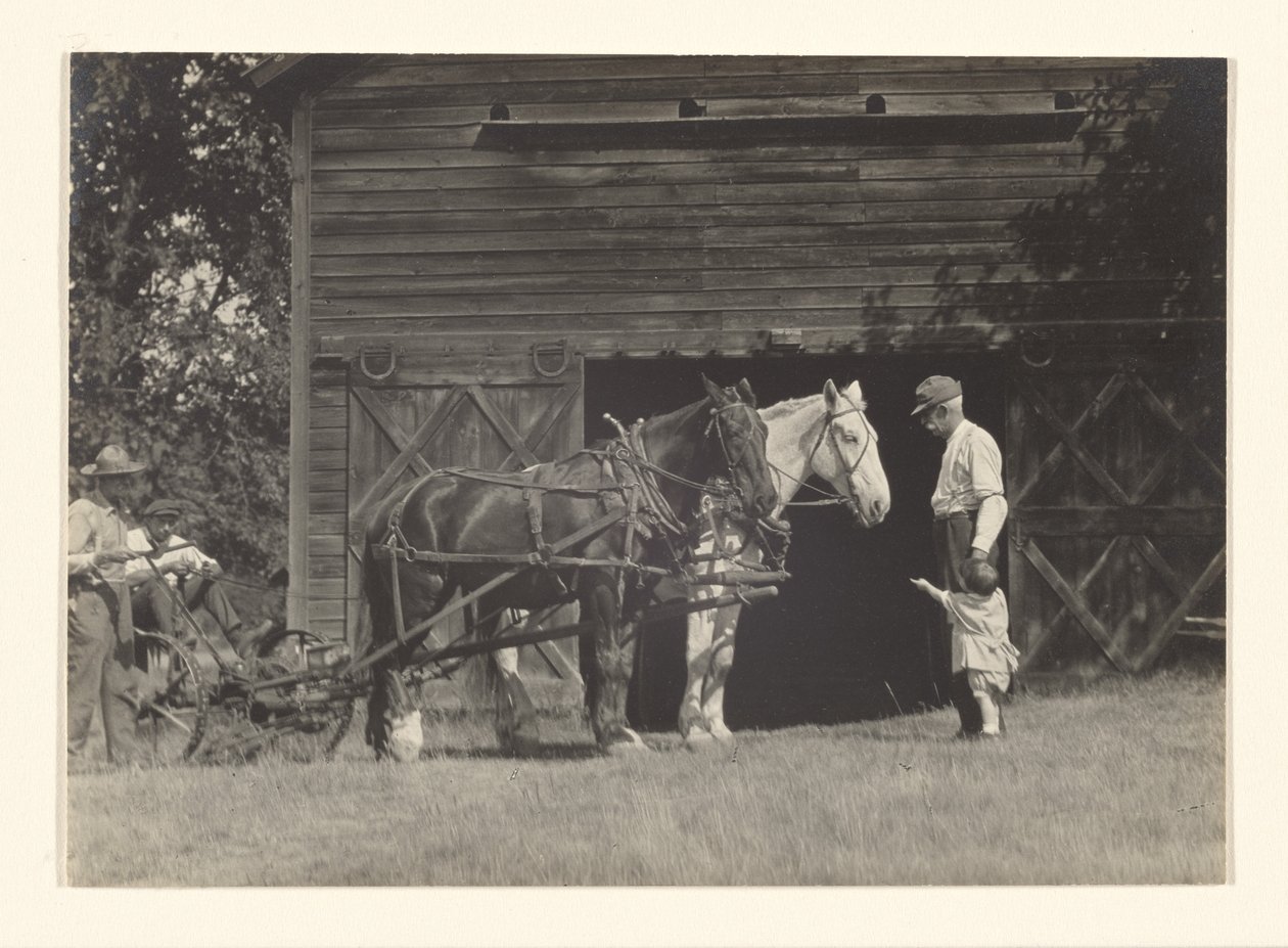 [Yvonne Boursault, Fred Varnum e due uomini non identificati, Lake George] da Alfred Stieglitz