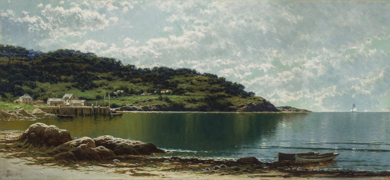 Lungo la costa del Maine da Alfred Thompson Bricher