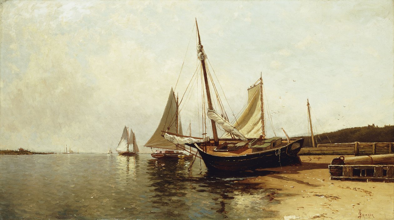 Mattina Calma, Porto di Portland da Alfred Thompson Bricher