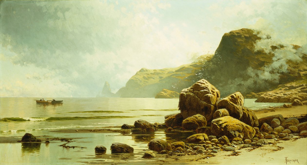 Bassa marea, Southhead, Isola di Grand Manan da Alfred Thompson Bricher