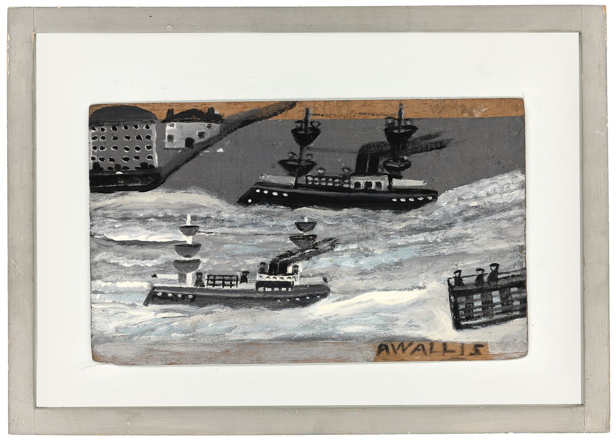Cannoniere in tempo di guerra da Alfred Wallis