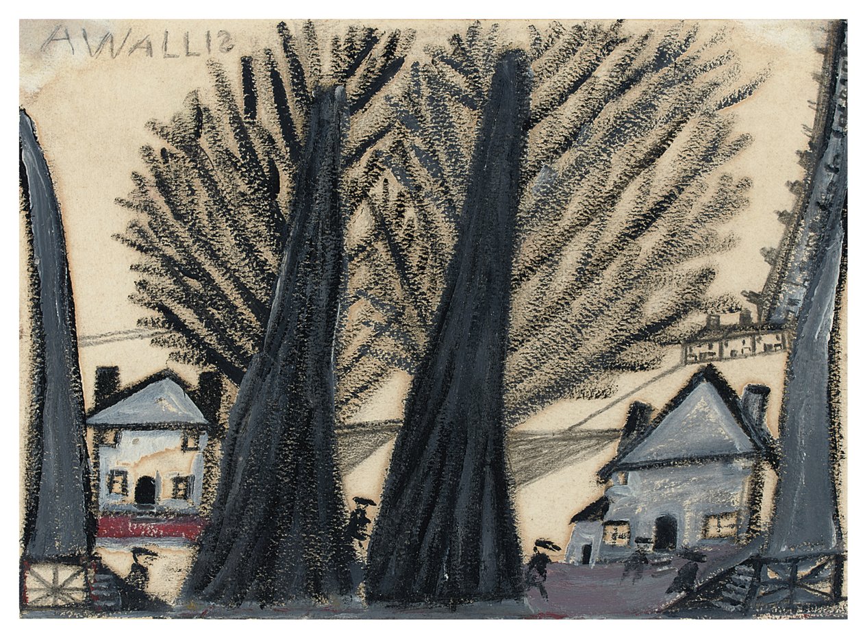 Due alberi da Alfred Wallis