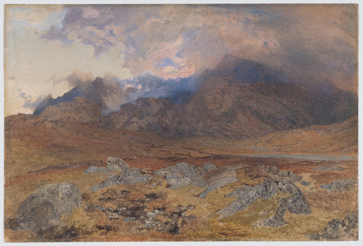 Snowdon, dopo una grandinata d