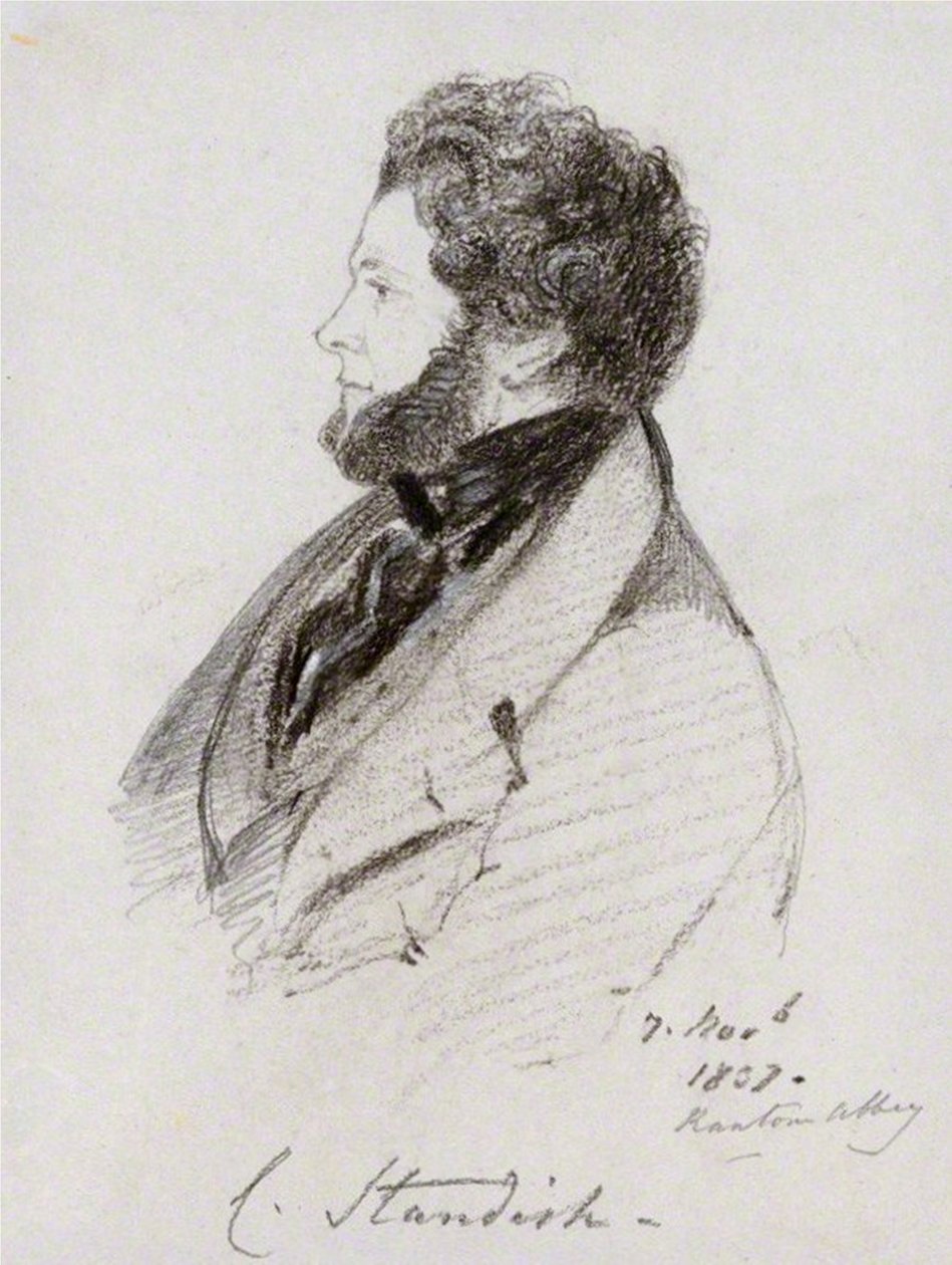 Ritratto di Lord Charles Strickland Standish (1790-1863) di Alfred Count D