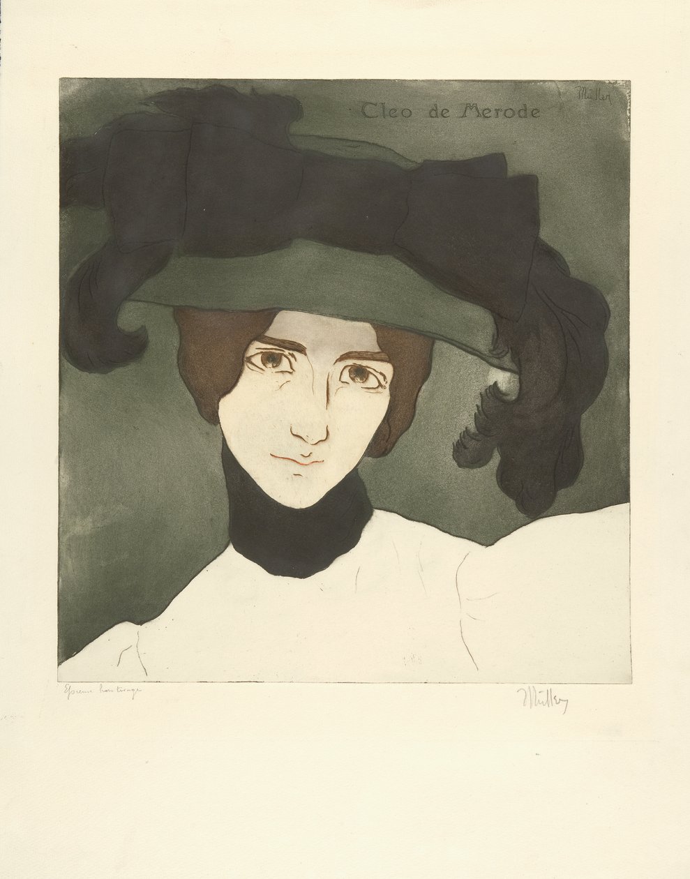 Cléo de Mérode da Alfredo Müller